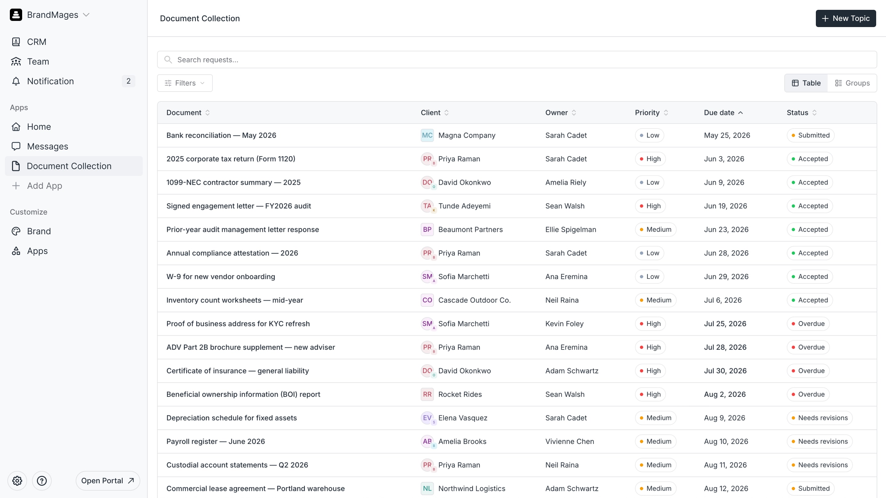 Document collector preview 1
